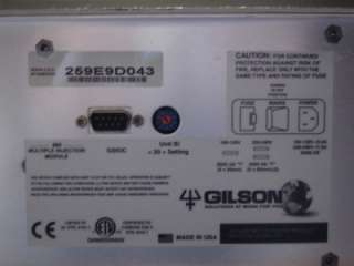 Gilson 215 Liquid Handler/Injector, Hospital/Lab Equipment, 46 x 32 x 