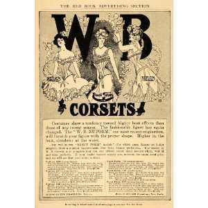   Form Corsets Weingarten Brothers   Original Print Ad