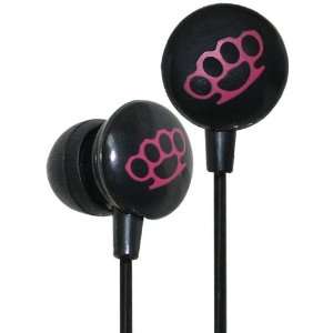  iHip Brass Knuckles Earbuds (Black) Electronics