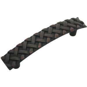Cosmas 7066ORB Oil Rubbed Bronze Cabinet Hardware Braided Handle Pull 