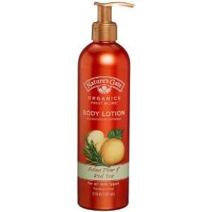 Natures Gate Organics Fruit Blend Body Lotion, Asian Pear & Red Tea 