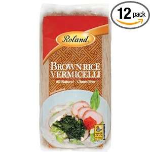 Roland Brown Rice Vermicelli, 8.8 Ounce (Pack of 12)  