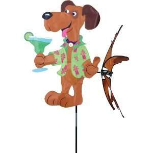  Party Animal Wind Spinner   Beach Bum Party Dog Patio 