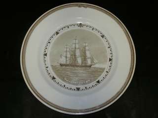 Vintage Collectible Wedgwood The American Clipper Ship Plates 