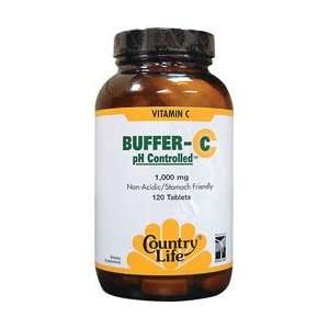  Country Life Buffer C pH Controlled 1,000 mg Tabs Health 