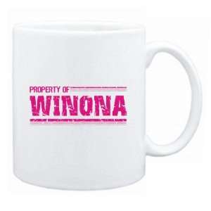  New  Property Of Winona Retro  Mug Name: Home & Kitchen