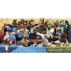  Cats, Cats, Cats 1000 piece Jigsaw Puzzle: Toys & Games