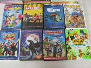   155 Kids DVD Movies Nemo Scooby Doo Garfield Thomas Spongebob Casper