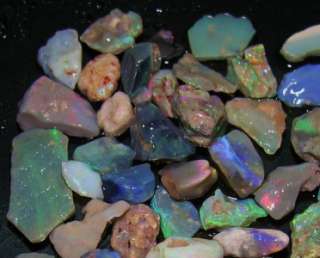 250 CTS OF GEM QUALITY SOLID BLACK OPAL ROUGH FROM LIGHTNING RIDGE.#11 