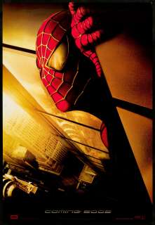 Spider Man 2002 Original U.S. One Sheet Movie Poster  