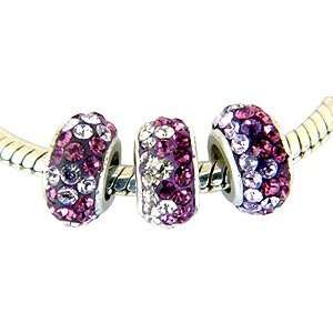  Swarovski crystal beads   you get set of 3   made with 