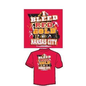 Encore Select AT 1IBleedKC2 Red I Bleed Red and Gold   Go Kansas City 