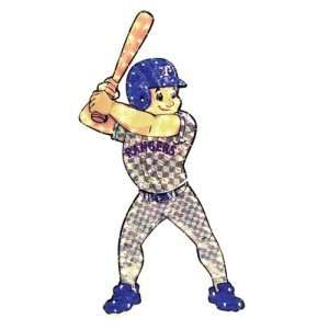 Texas Rangers MLB Light Up Animated Player Lawn Decoration (44 