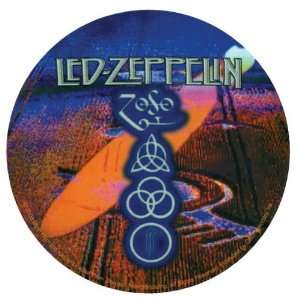  Led Zeppelin   Purple Crop Circle Decal: Automotive