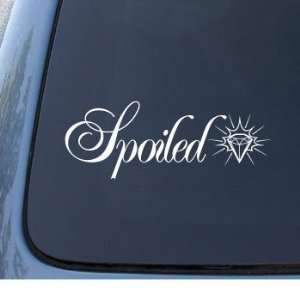 SPOILED   Princess   Car, Truck, Notebook, Vinyl Decal Sticker #1204 