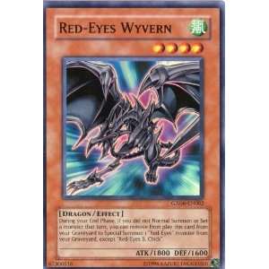   Promo Card Red Eyes Wyvern GX06 EN002 Super Rare [Toy]: Toys & Games