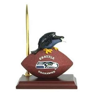  Seattle Seahawks NFL Desk Clock & Pen Set Sports 