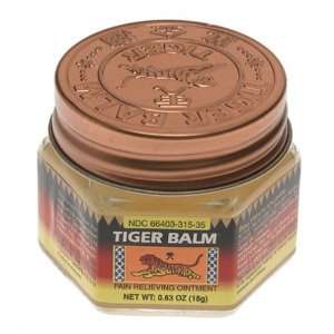 Tiger Balm Pain Relieving Ointment, Non Staining, Ultra Strength, 0.63 