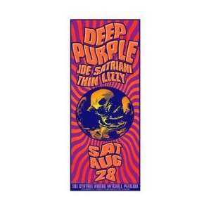  DEEP PURPLE   Limited Edition Concert Poster   by Uncle 