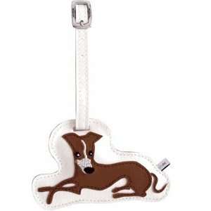  FouFou Dog US0021 Greyhound Luggage Tag