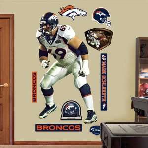  Mark Schlereth Denver Broncos Fathead NIB: Everything Else