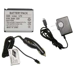 COMBO** Samsung Code SCH i220 Battery **PLUS** Car Charger **PLUS 