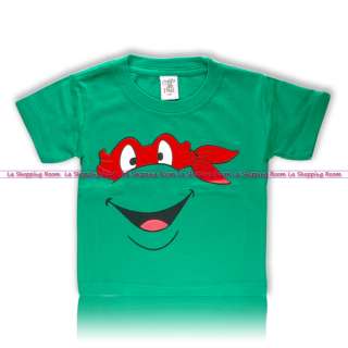 Baby Funny T Shirt Ninja Turtles Raphael  All Sizes  