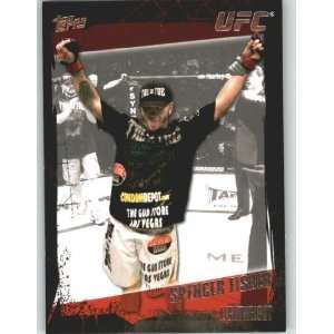 : 2010 Topps UFC Trading Card # 122 Spencer Fisher (Ultimate Fighting 