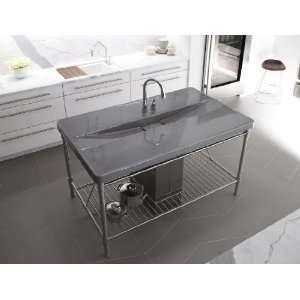   Occasions Iron/Occasions Island Integrated Top and Basin with Two Hol