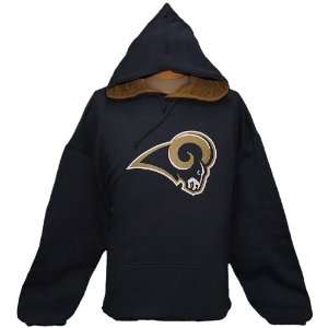  New! 4XL NFL St. Louis Rams Navy Blue Pullover Hoodie 