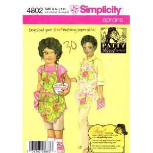   Sewing Pattern Patty Reed Girls & Misses Apron Arts, Crafts & Sewing