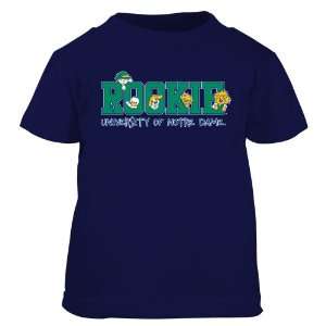  Notre Dame Fighting Irish Navy Infant Rookie T shirt 