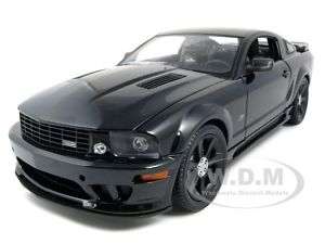 2007 SALEEN S281 E MUSTANG UNMARKED POLICE CAR 1:18 BLK  