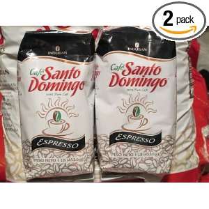 Santo Domingo Espresso Coffee Cafe 2 Bags  Grocery 