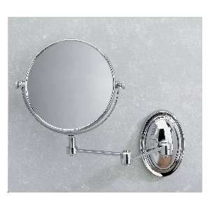  Valsan 53221ES Wall Mounted Shaving Mirror w/square base Beauty