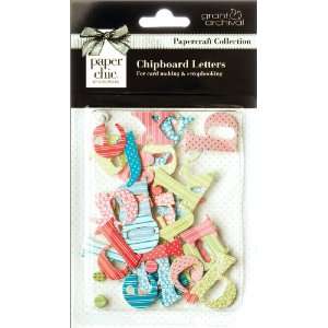  Paper Chic Chipboard Letters 36 Pack Multi Electronics
