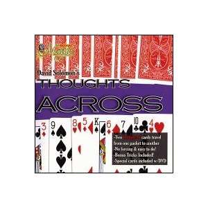    Thoughts Across (Cards and DVD) by David Solomon Toys & Games