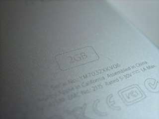 S17) Silver Apple iPod Nano 2GB Model A1199 2nd Generation  