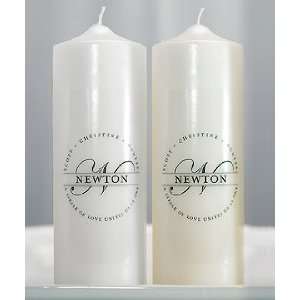  Family Unity Ceremony Candle   Personalized   Family 
