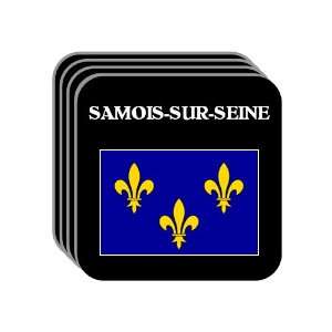  Ile de France   SAMOIS SUR SEINE Set of 4 Mini Mousepad 