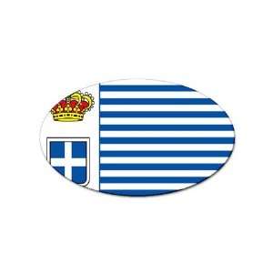 Seborga Flag oval sticker