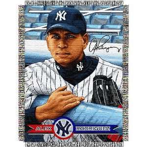 Alex Rodriguez #13 New York Yankees MLB Woven Tapestry 