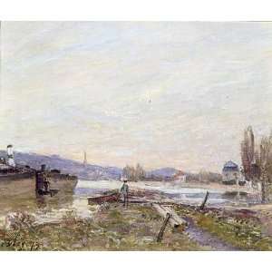  Hand Made Oil Reproduction   Alfred Sisley   32 x 28 
