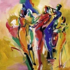  Alfred Gockel   Jazz Explosion I Canvas