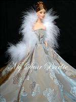 22 NEW Evening Dress/Gown for Fashion Royalty Silver  