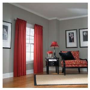  allen + roth 95L Red Lincolnshire Window Panel 95446108 