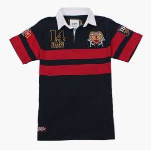 KEVINGSTON VINTAGE ESPANA NO.14 RUGBY POLO JERSEY MULTIPLE SIZE  