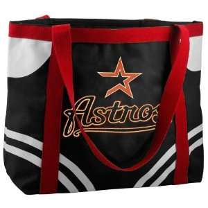  Houston Astros Black Large Canvas Tote Bag: Sports 