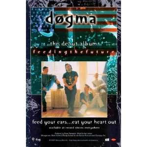 Dogma: Debut Album: Feeding the Future: Great Original Photo Print Ad!