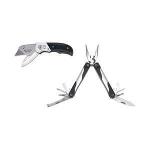    Maxam 2pc Multi Tool and 2 Blade Razor Knife Set